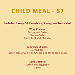 Break the Fast - Child Meal
