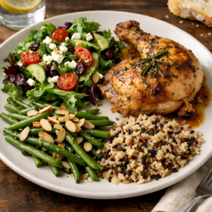 Roasted Chicken Buffet Meal
