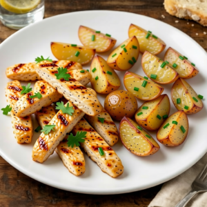 Kid's Chicken Strips Meal