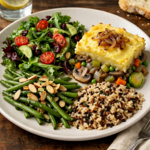 Vegan Shepherd's Pie Buffet Meal