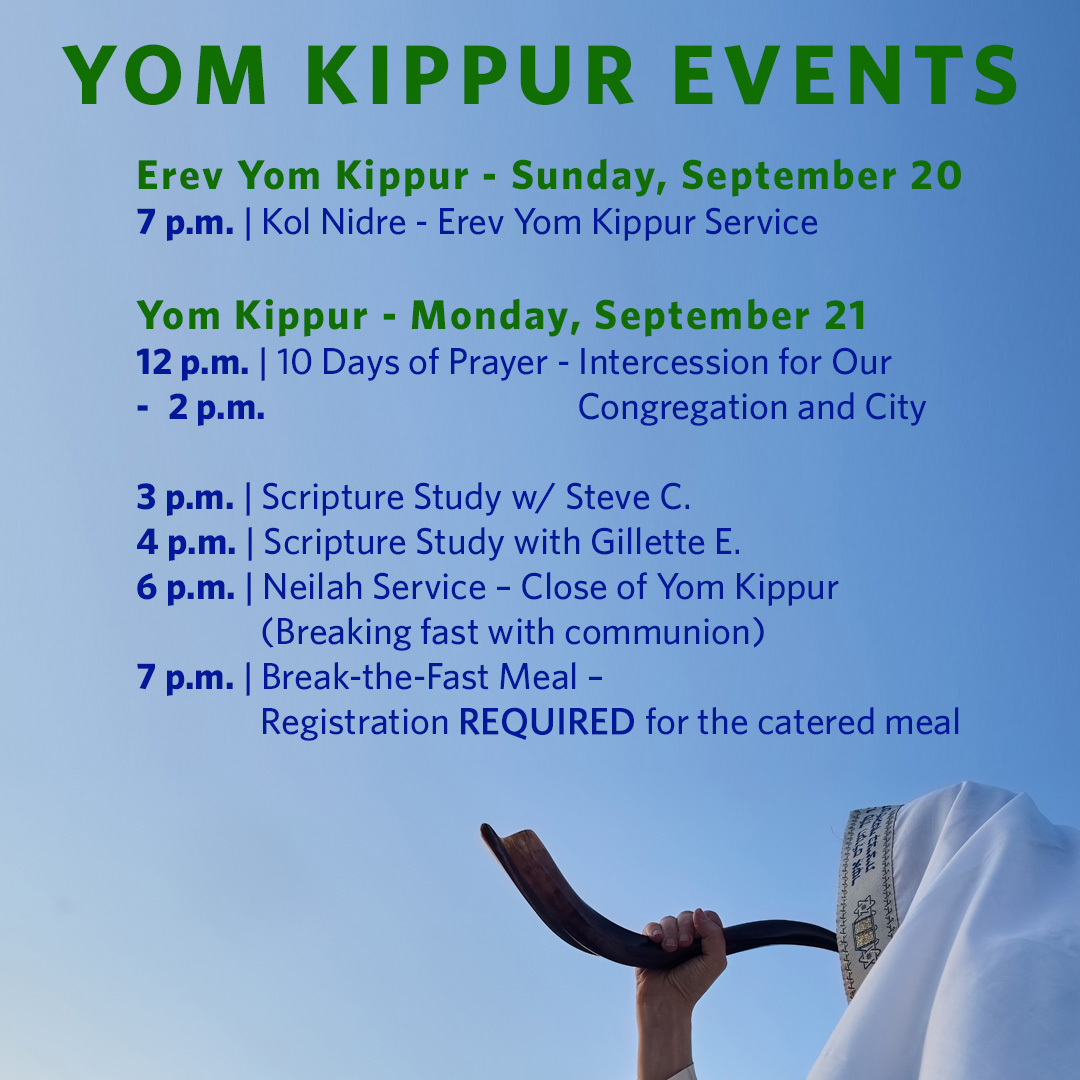 Yom Kippur Events 2026
